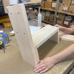 Ladder Extension Pine Unfinished for your Library Attic bunk bed ladders,Custom Angle ,material, Choose Sizes, 16&quot; Wide, Extend your ladder