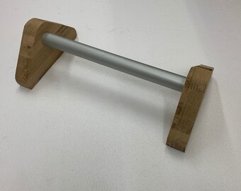 Wooden Sport Push Up Stands Pushup Bar Gym Exercise Training Chest Bar Hand Grip Trainer For Body Building Parallettes, One set of 2
