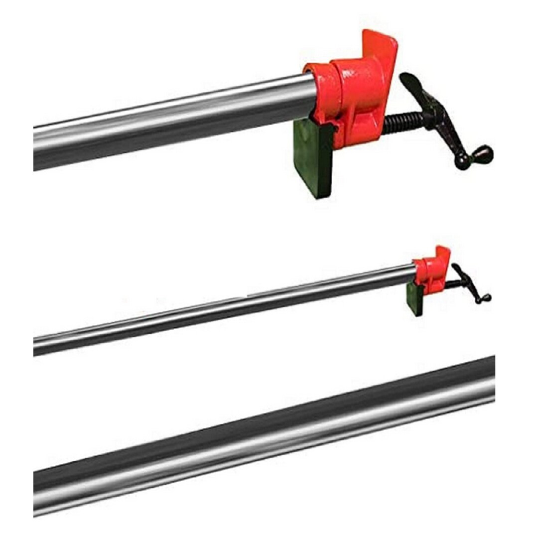 Choose Length and Size Pony Pipe Clamp Complete Set Included