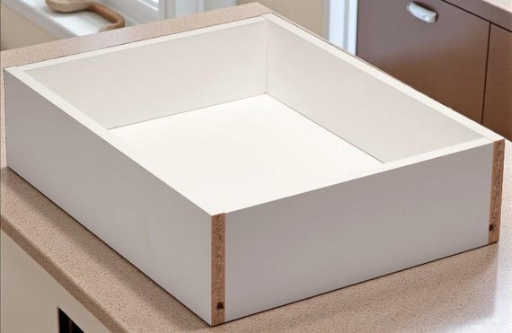 Melamine Drawer Box With Undermount Austria Made Soft Close Slides