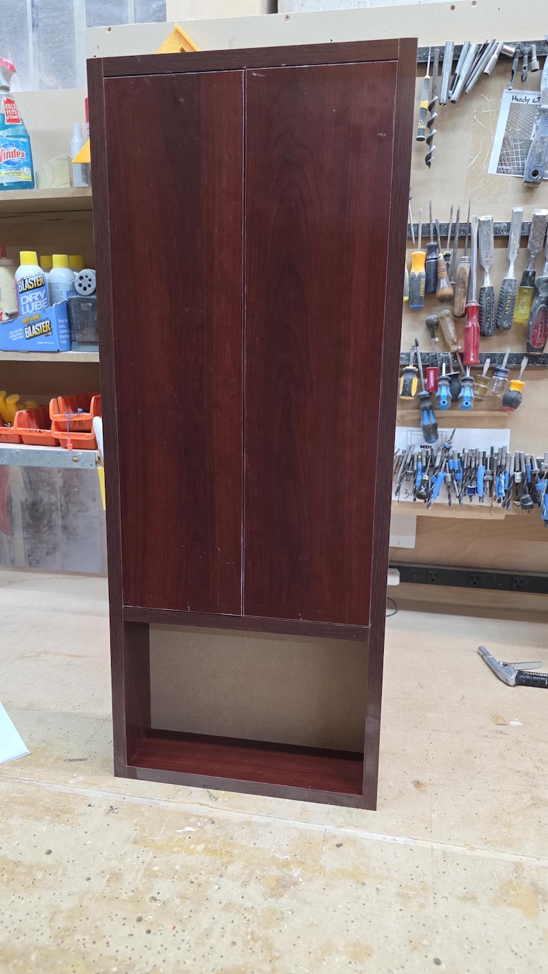 Medicine Recessed or Wall Cabinet Double Soft Close Inset Doors ...