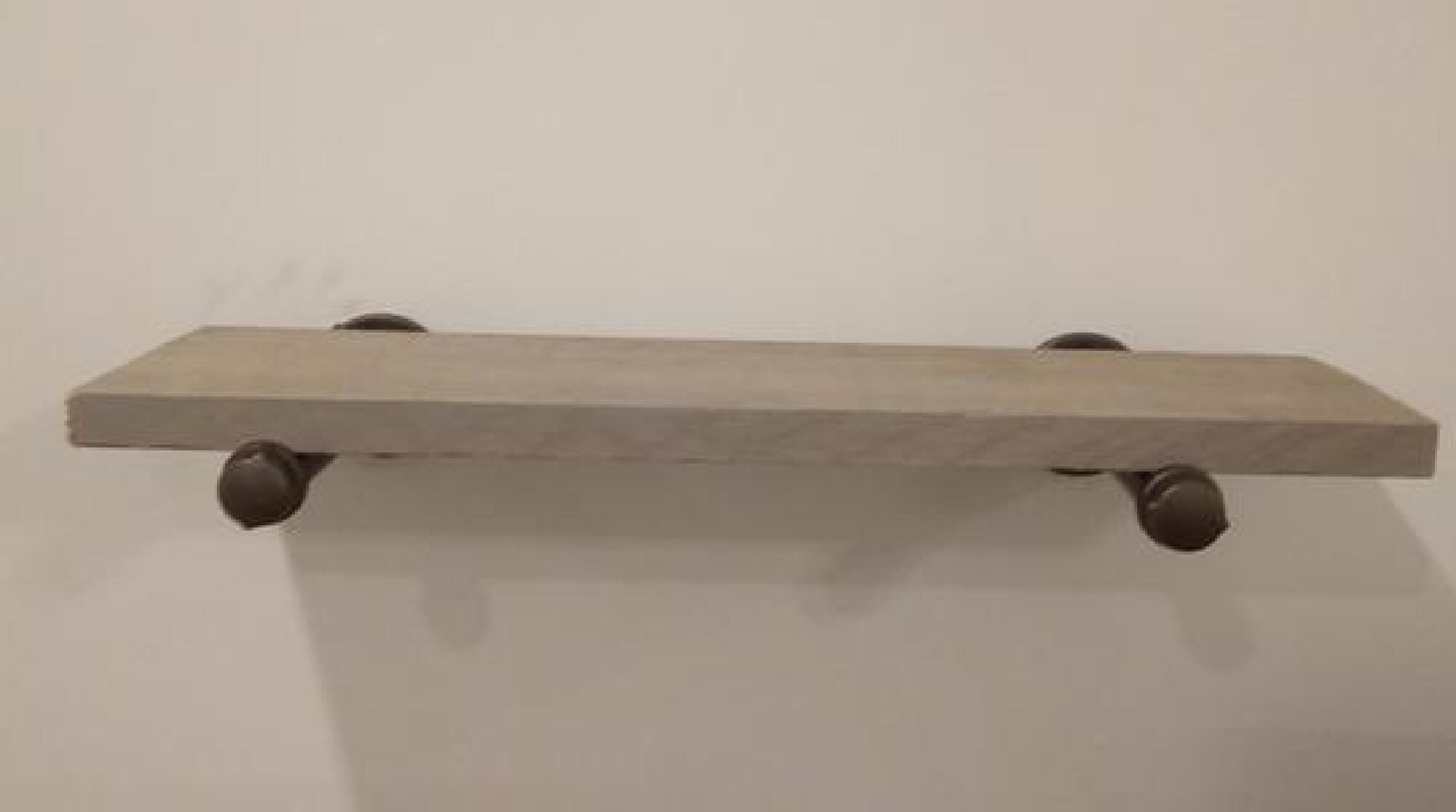 Floating Heavy Duty Shelf up to 9 Inch Deep . Solid Unfinished
