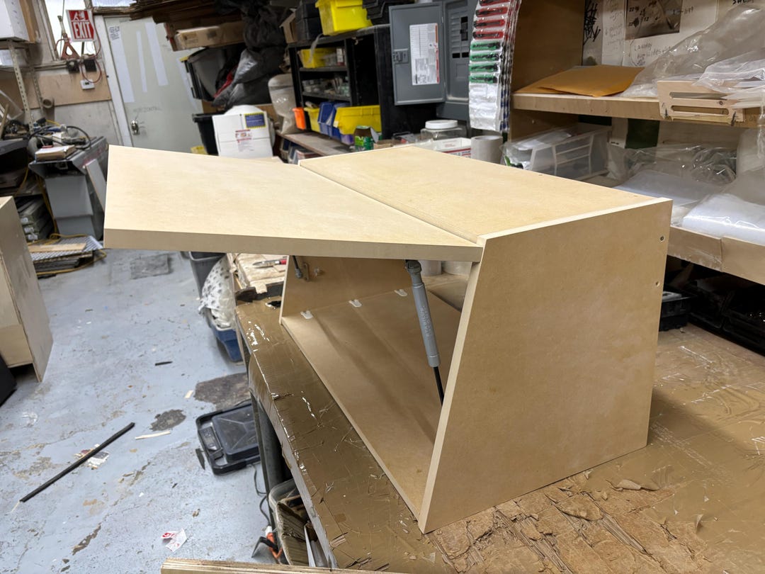 Unfinished MDF Wall Cabinet: Soft Close Door, Custom Depth & Width ...