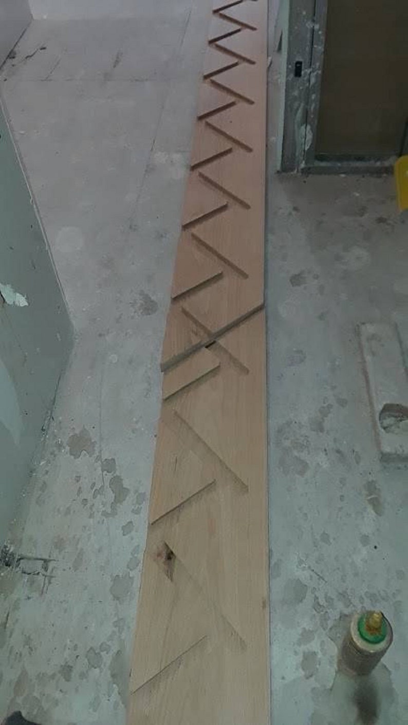 Wooden Stair Stringers Unfinished Solid FIR or Pine Wood, Custom Made ...