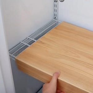 MDF Paintable Grade Cover-Shelf Liner for Wire shelving Choose by Your wire Shelf Size .Custom made any Size.With Front Lip.1/2&quot;thick