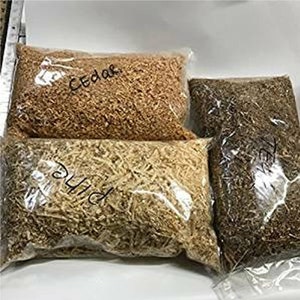 Natural Real Wood chips from woodworking Saw , Choose your wood.