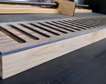 3/4" Thick Laminated “Match” your floor, Wall Air Vents Cover MD2, Choose by total Size, we can match your existing floor, Custom sizes