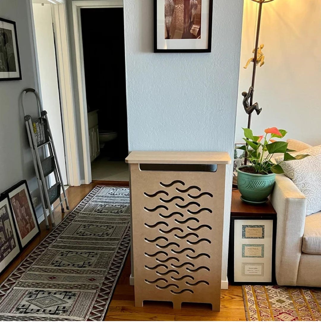 MDF Radiator Cover - MD2 - Unfinished - 9