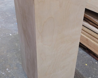 12boxes 45-1/2" x 11.75" x 15.75. The long side open, birch unfinished plywood edges finished, assembled,MD2 Miter