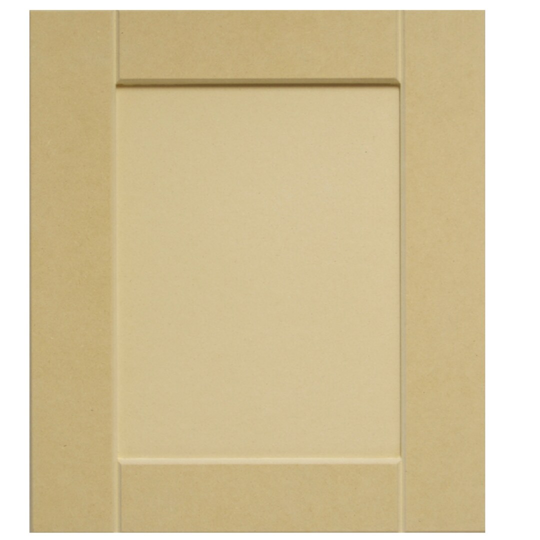 MDF shaker2 Door Replacement Paintable Unfinished MDF Slab Door