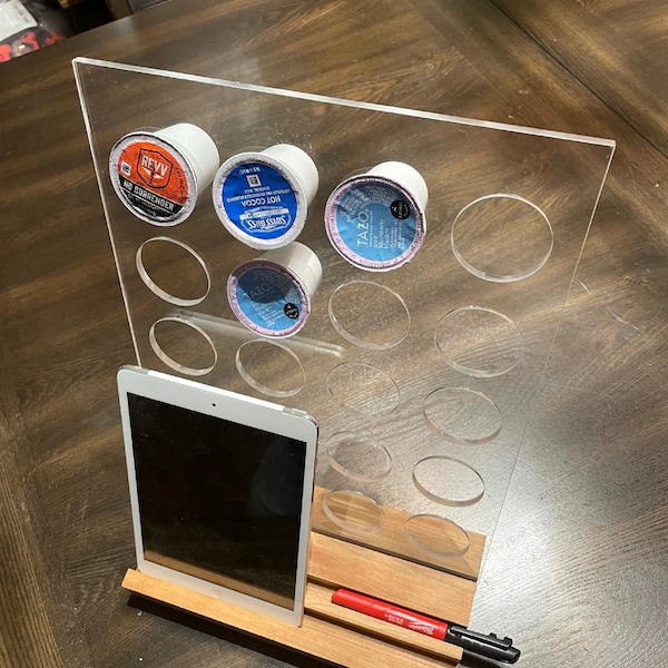 Acrylic Nespresso Pod Holder Etsy