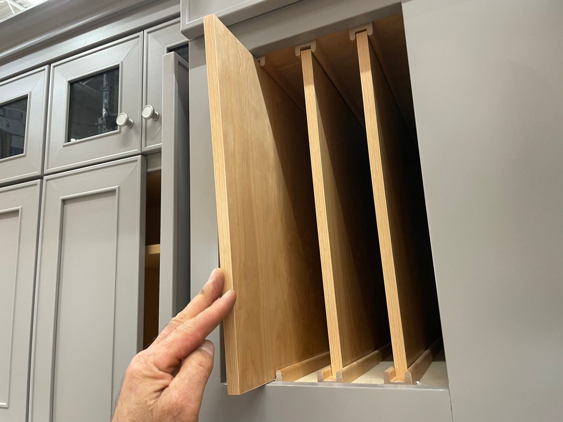vertical kitchen cabinet dividers