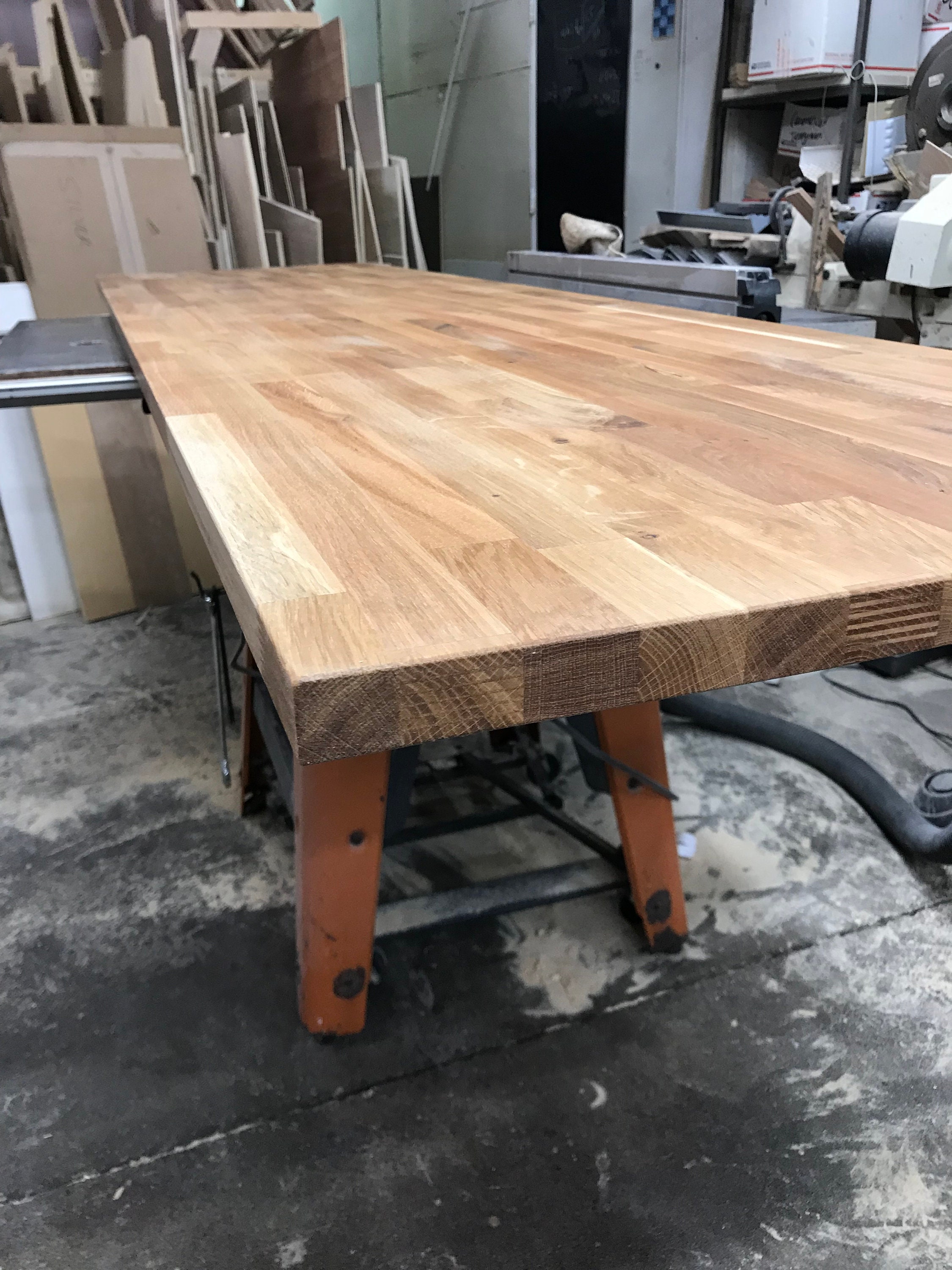 Real Oak Birch or Acacia Butcher Block Countertop Kitchen Counter