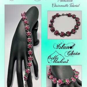 Elvish Rose Chainmaille Bracelet Tutorial