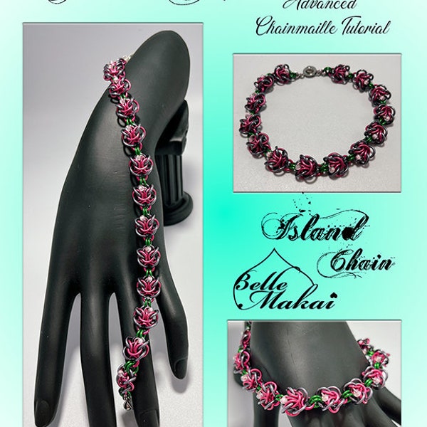 Elvish Rose Chainmaille Bracelet Tutorial