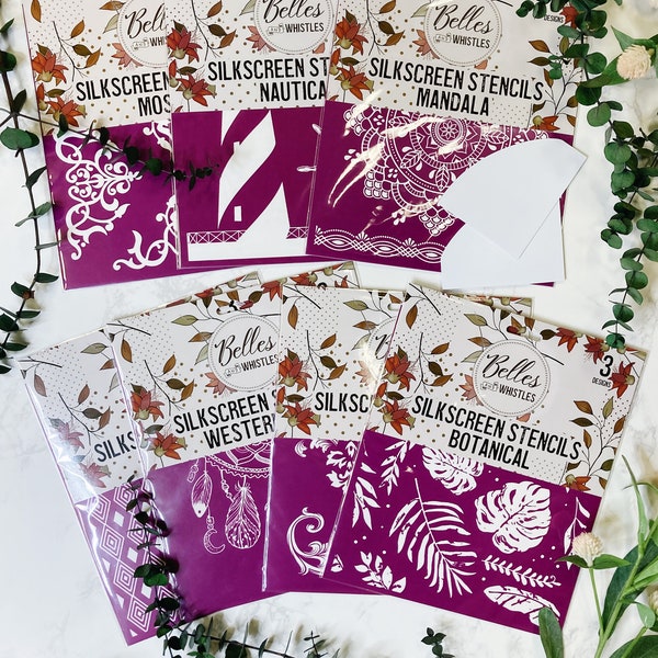 Silk Screen Stencil for Painting Etsy