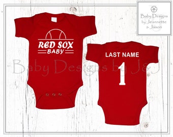 personalized baby red sox jersey