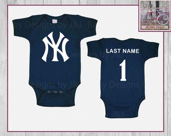 personalized baby yankees jersey