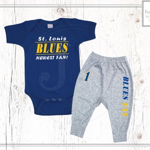 NHL St Louis Blues baby boy LS Shirt