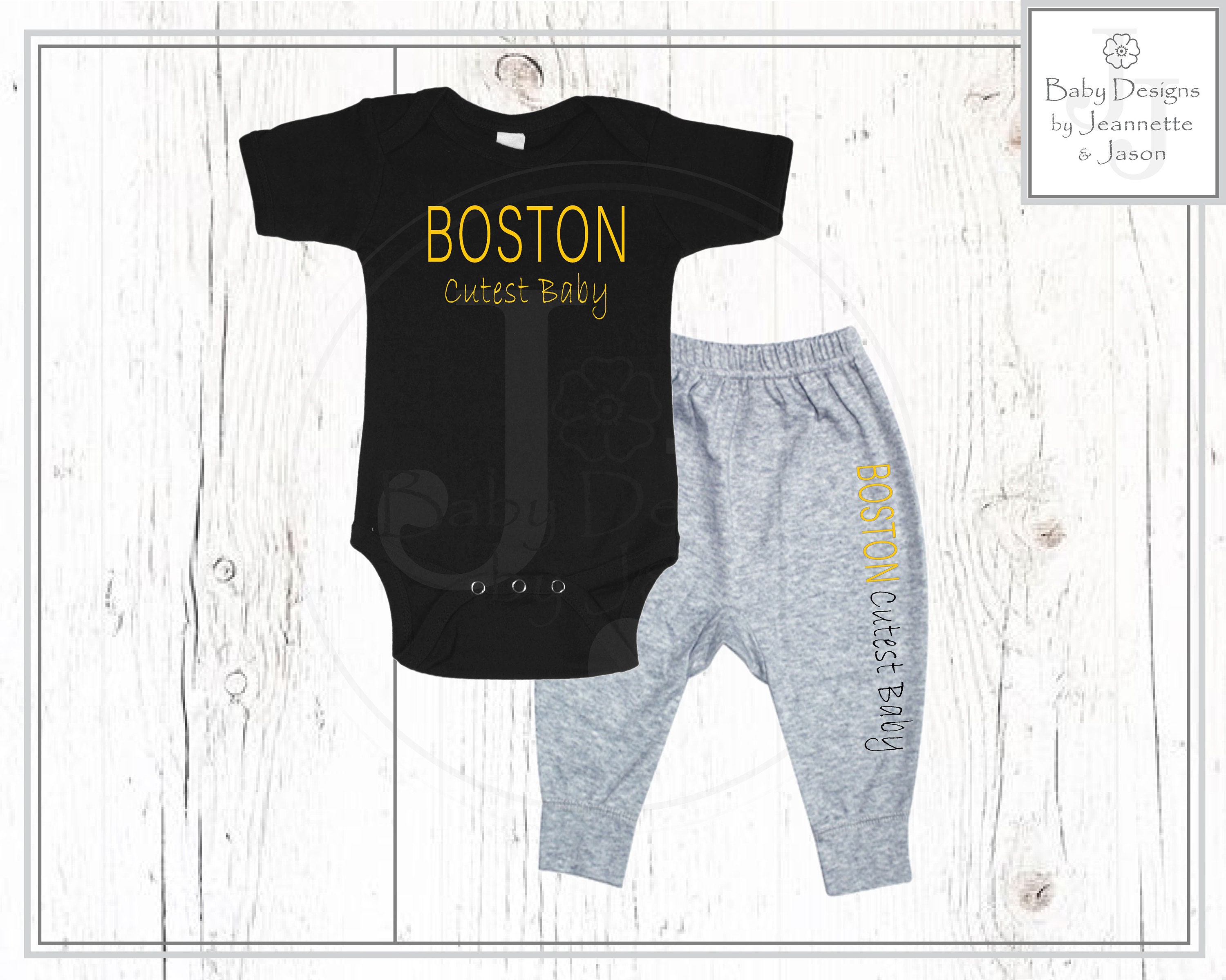 Bruins Baby Etsy