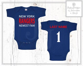 New York Rangers NY shirt t-shirt tee Baby jersey newest personalized customized 