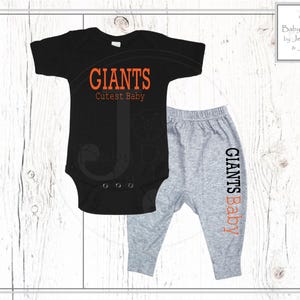 Sf Giants Jersey Infants Etsy