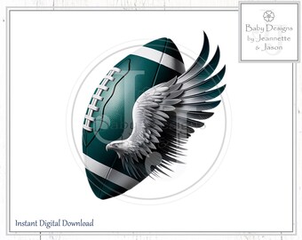 PNG Digital Download - Football, Superbowl, Super Bowl, Game Day, Eagles, Philadelphia, Philly