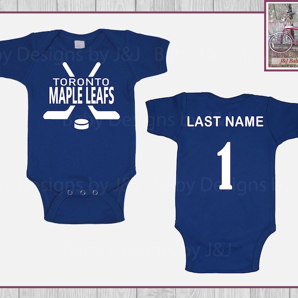 Toronto Maple Leafs Baby Etsy