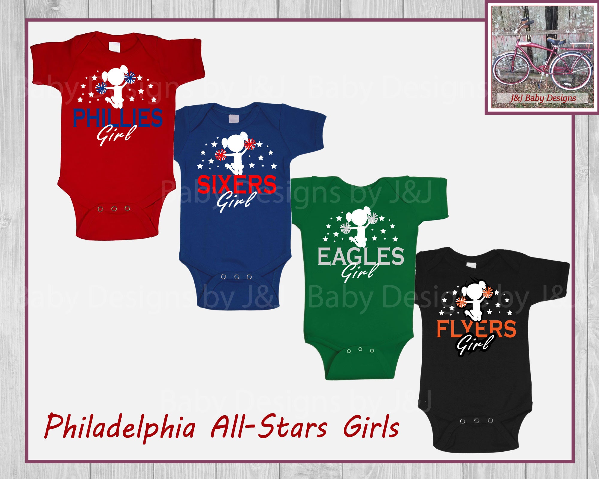 76ers Phillies Flyers Eagles Baseball T-Shirt - Customon