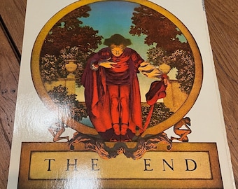 Set of 4 Vintage Poster Prints by Maxfield Parrish, 1974