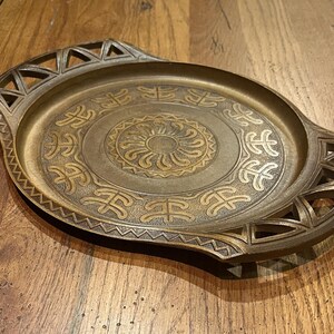Vintage Molded Serving Tray, Italy