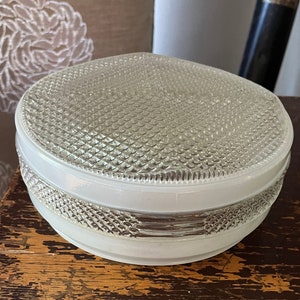 Vintage Mid Century Light Fixture Cover