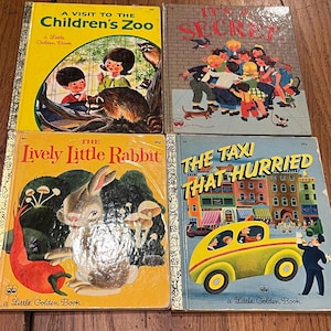Vintage Children&#39;s Books, Set of 4, 1940s - 1970s