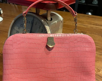 Vintage Etienne Aigner Pink Leather Purse