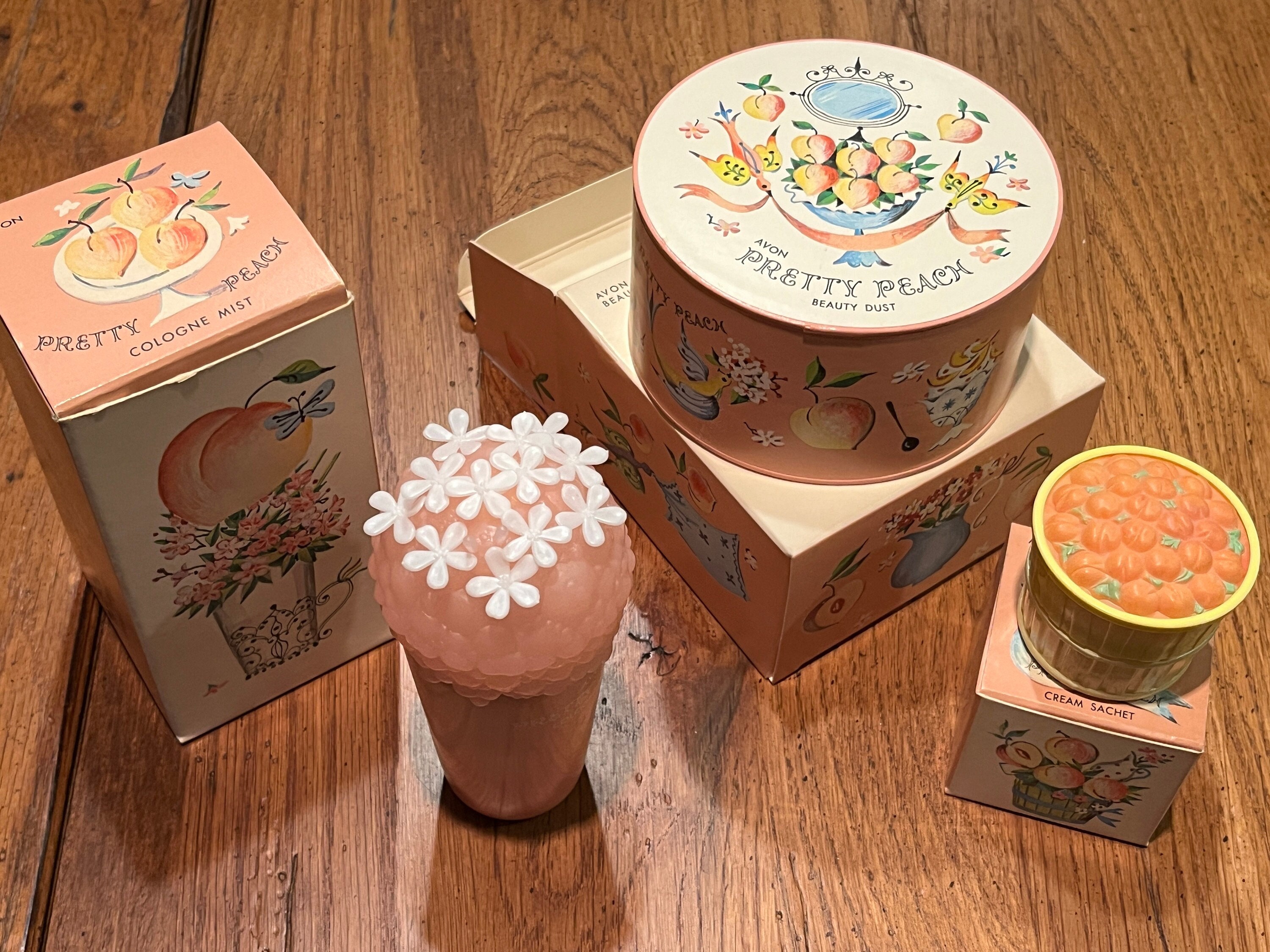 Avon pretty online peach for sale