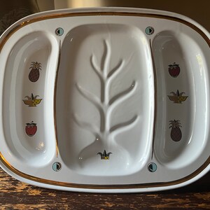 Vintage Georges Briard Ambrosia Collection Mid Century Modern Serving Tray
