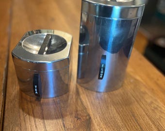 Vintage Kromex Metal Canisters (Sold Separately)