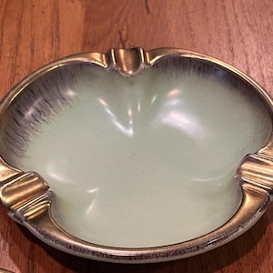 Vintage Pottery Ashtray, Germany