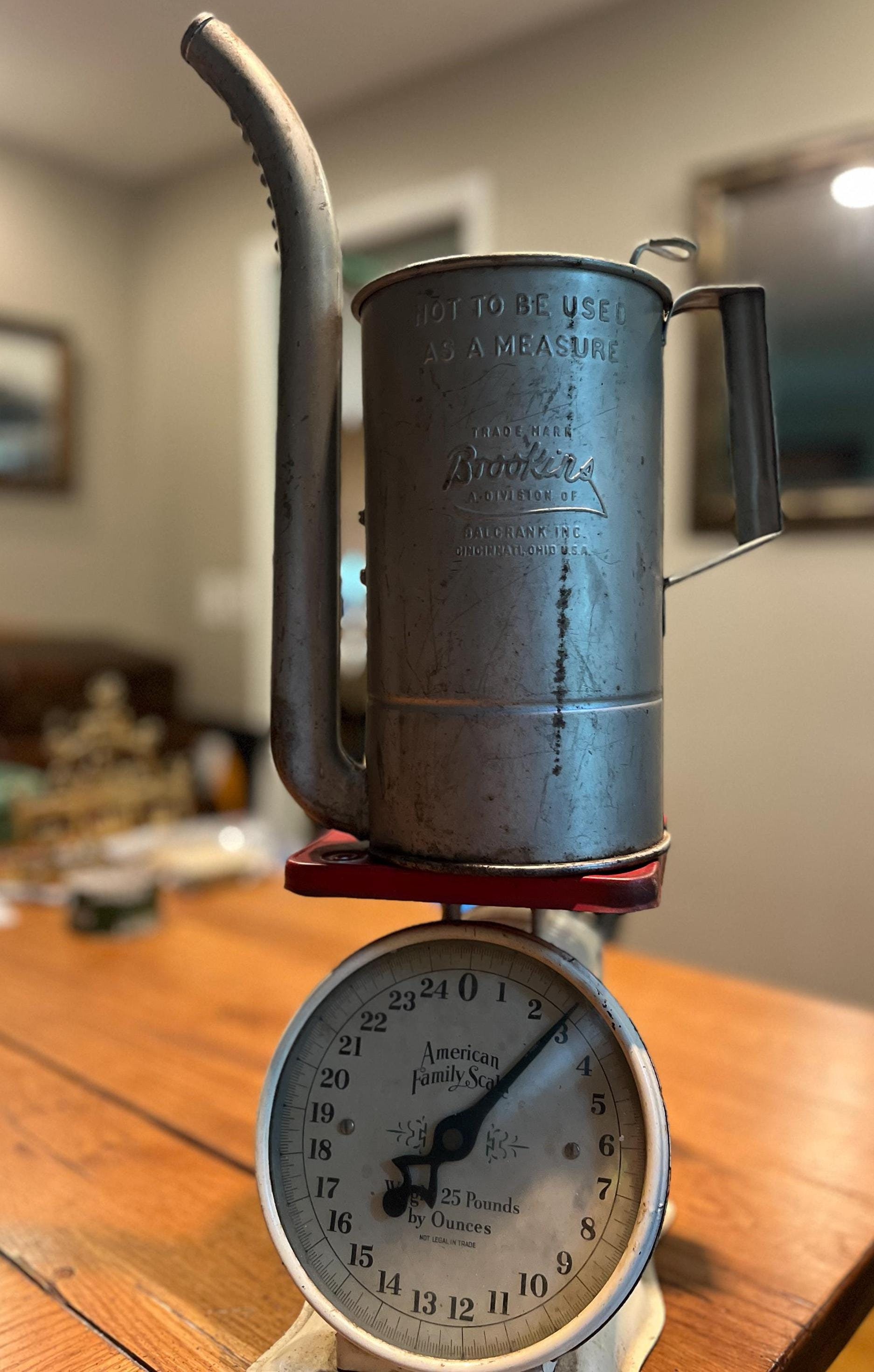 Vintage Brookins Oil Can With Tilt Spout - Etsy