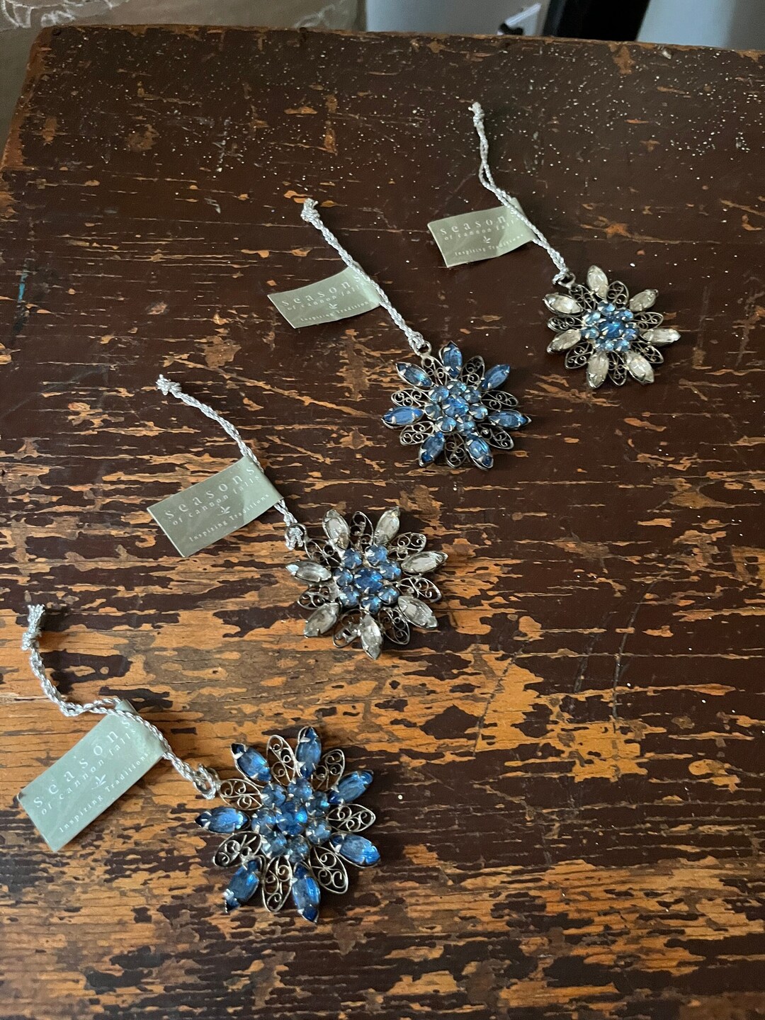 Vintage Set of 4 Seasons of Cannon Falls Midwest Ornaments Etsy