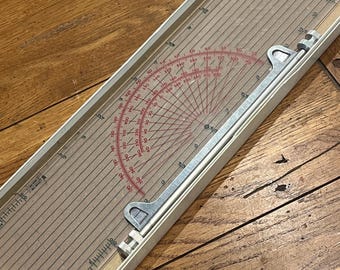 Vintage Paraglide Protractor Plotter