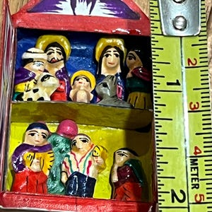 Vintage Retablo Mini Nativity / Shadow Box Display, Peru - Etsy