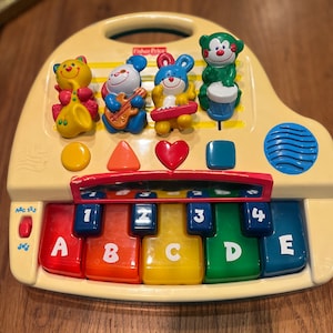Vintage Fisher Price Musical Smartronics Toy