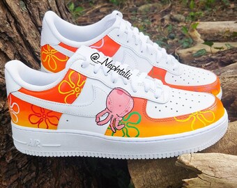 nike air force 1 spongebob