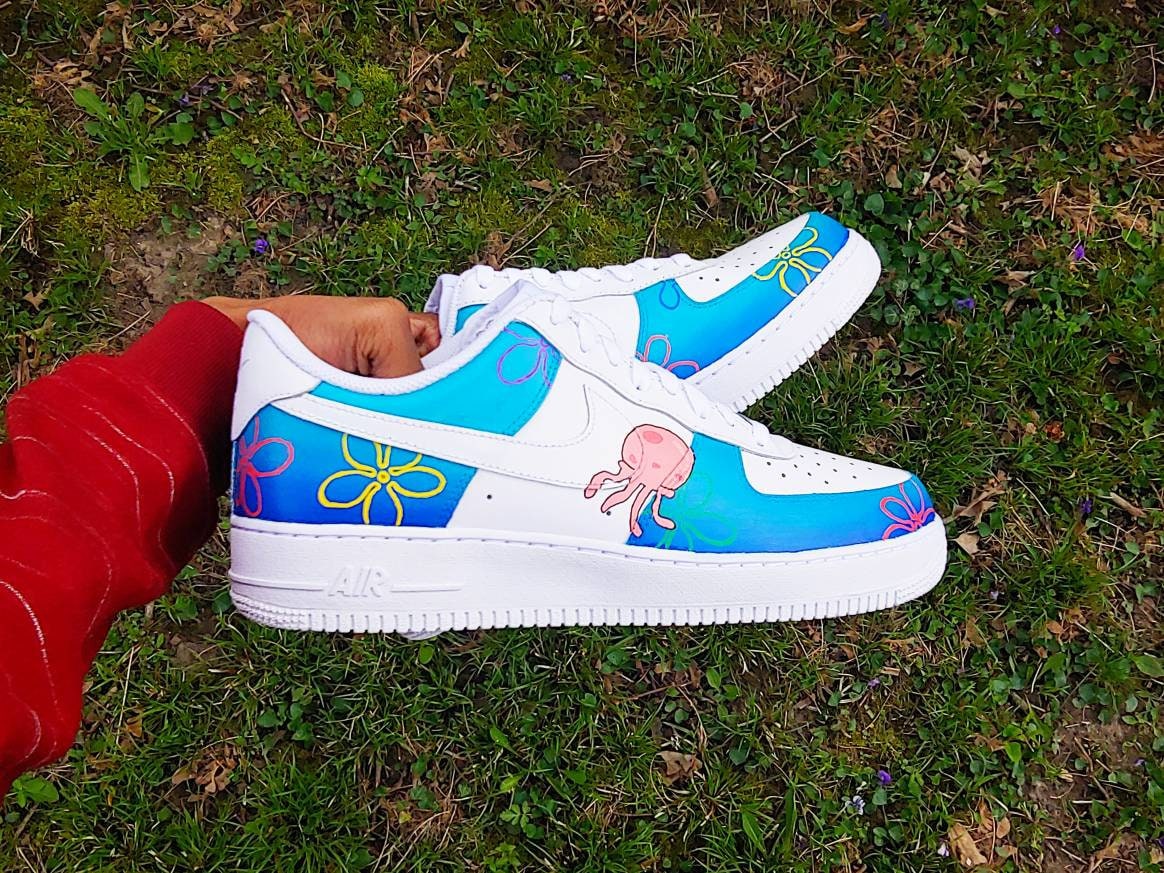Nike air force 1 deals spongebob