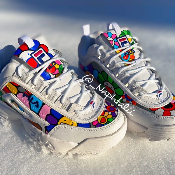 custom fila shoes