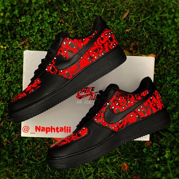 Custom “EROSION” Horror Air Force 1 Shoes