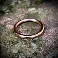 Bronze Wedding Band Etsy