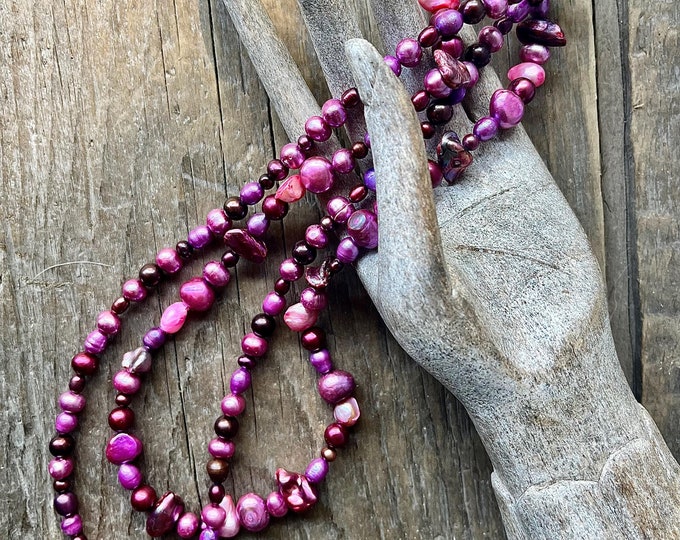 Pink Freshwater Pearl Necklace