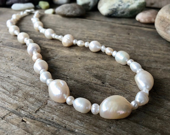 Freshwater Pearl Necklace - 18 inch